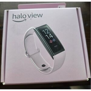 Amazon Halo View Fitness Tracker Lavender Dream Smartwatch Health Sleep Activity